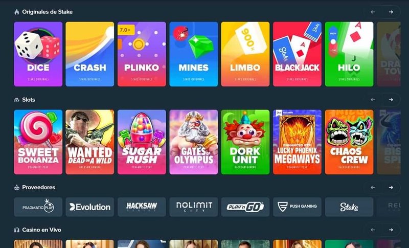 Descubre el mundo de entretenimiento de Stake Casino en línea en España